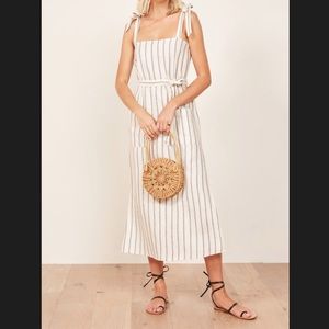 REFORMATION Elliot Vista Midi Dress Meghan Markle